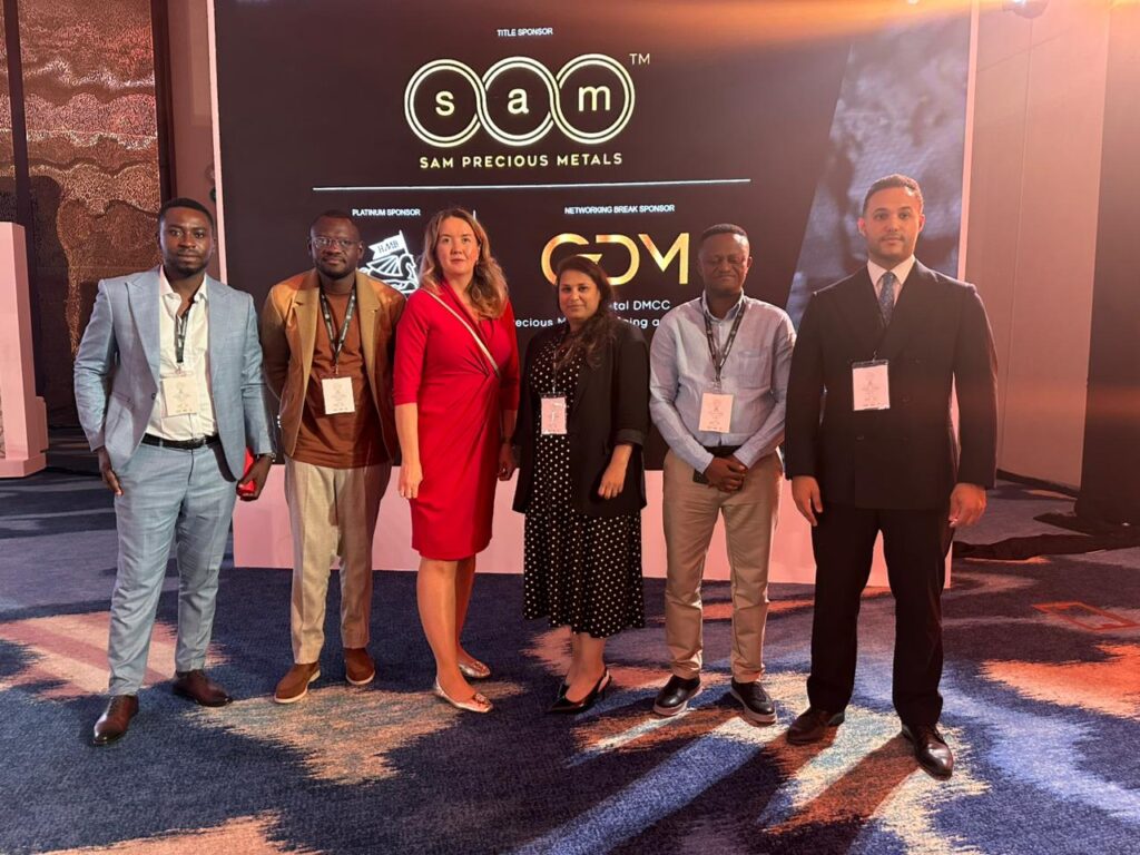 KMI team attending Dubai Gold Conference 2025